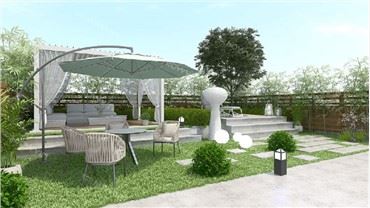 Pergola á verönd